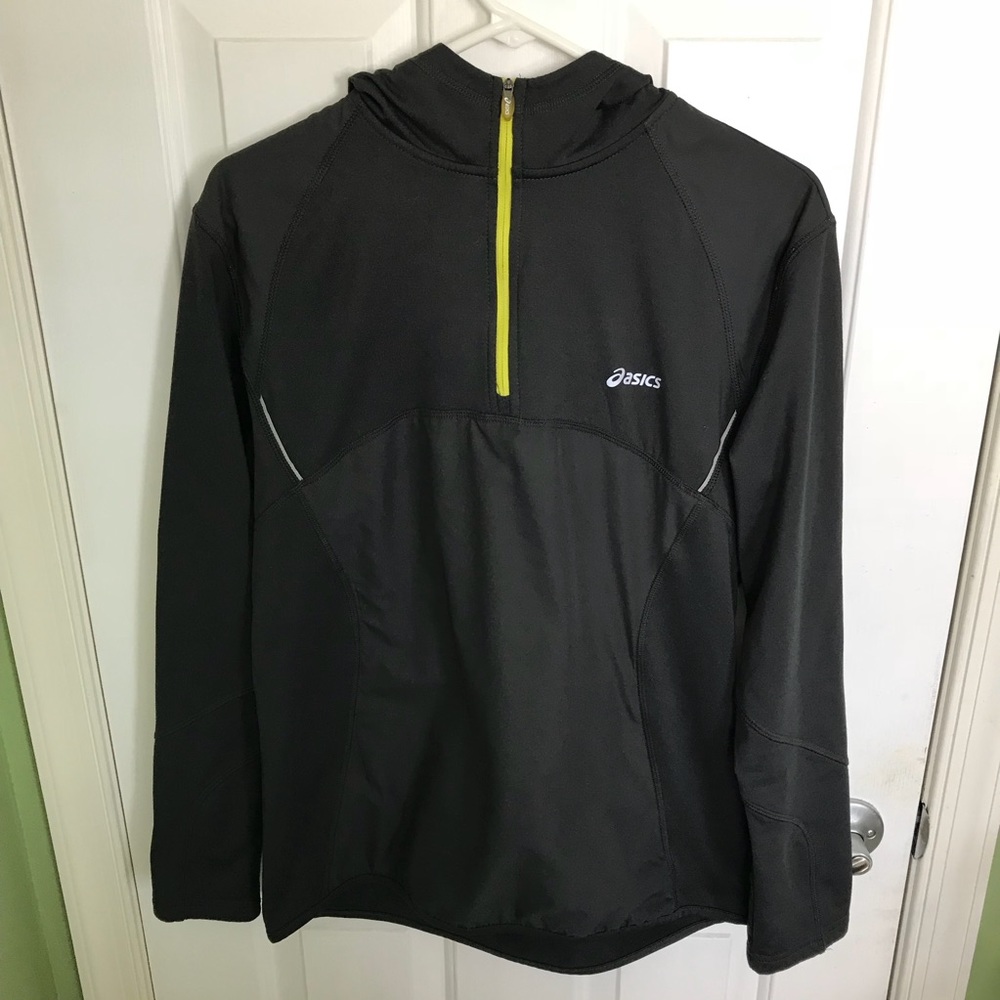 Gray Asics Half Zip Lightweight Pullover - image 1